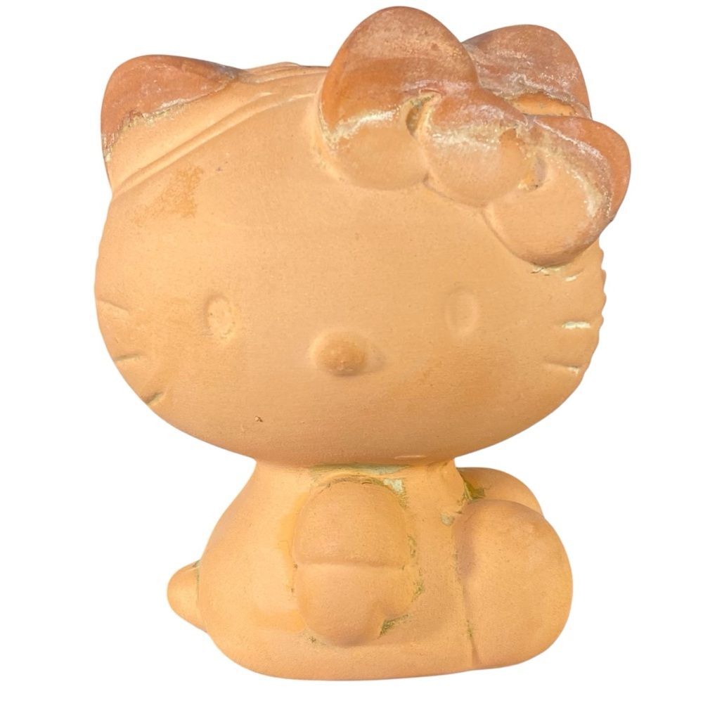 Hello Kitty Planter Chia Pet Ceramic Decorative Pottery Terra Cotta Novelty Gift
